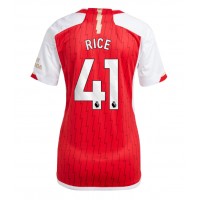 Dres Arsenal Declan Rice #41 Domáci pre Ženy 2023-24 Krátky Rukáv